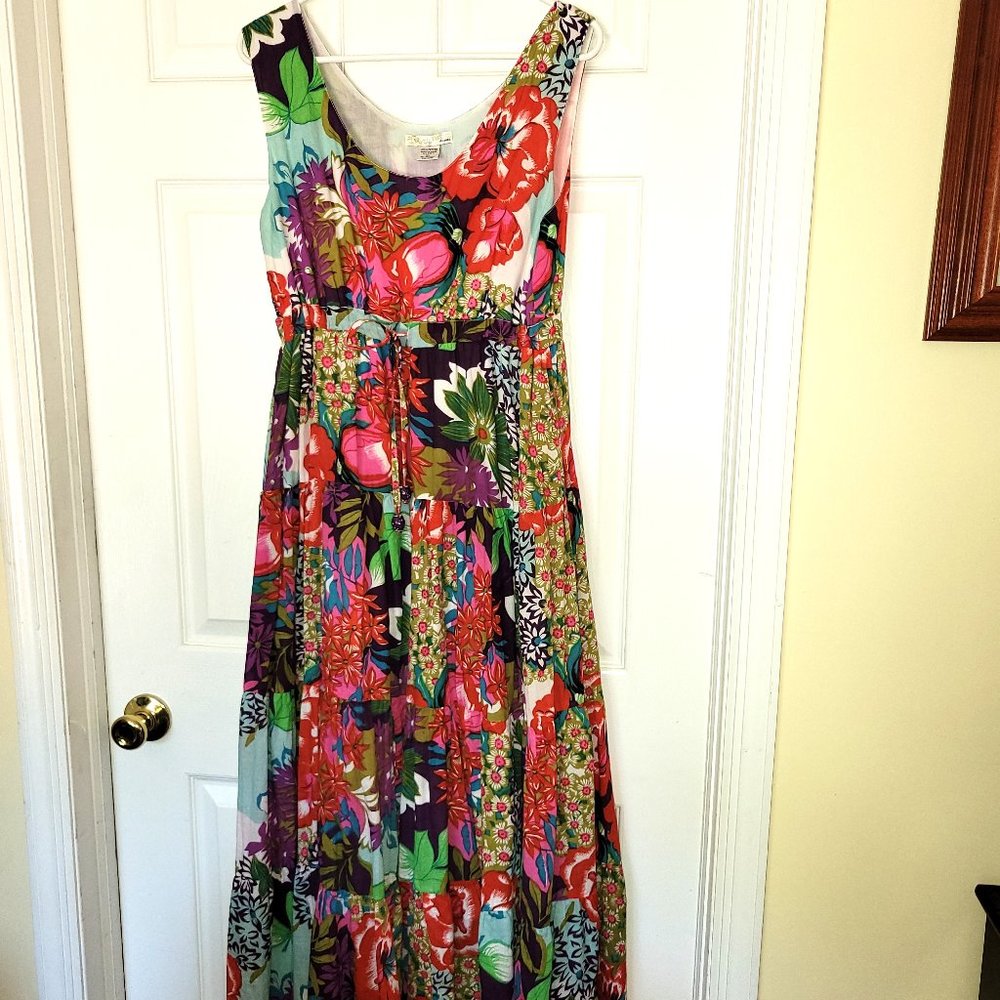 Vasna Desire floral "boho"style dress, size extra large